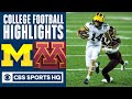#18 Michigan vs #21 Minnesota Highlights: Wolverines took it to Golden Gophers | CBS Sports HQ