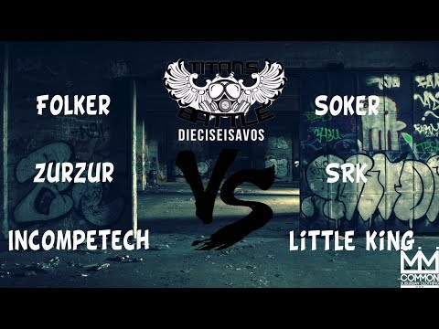 Soker   SRK  little king  vs  Folker  Zurzur  Incompetech- Primera ronda - TITANS BATTLE