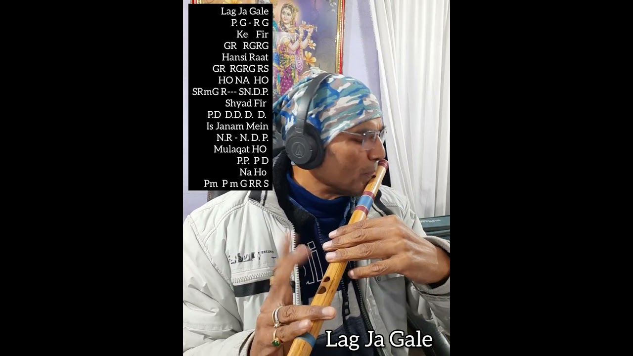 Lag Ja Gale #lagjagale #notes #shots #anjaniflute #flutemusic #bambooflute #latamangeshkar