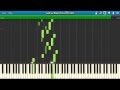 Johann Sebastian Bach - Bouree In E Minor piano. (Synthesia)