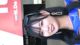 2024 SUPER FORMULA Rd.6/7 FUJI #19#20 小湊美月 引地裕美 Mobil1レーシングサポーターズ 土曜ピットウォーク 4K