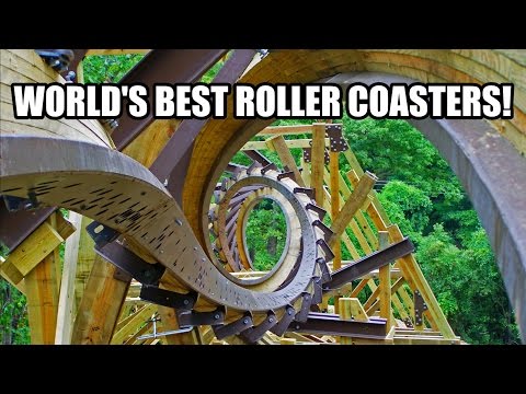 Worlds Best Roller Coasters - Ten AWESOME Coasters!