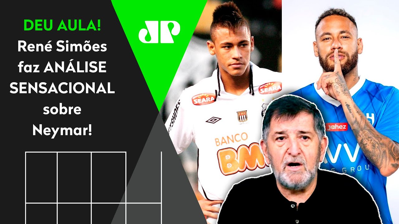 "Eu NÃO ME ARREPENDO DE NADA que FALEI do Neymar! SABE POR QUÊ???" René Simões DÁ AULA!