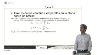 Uso combinado de la regla ATCS y un algoritmo cuello de botella