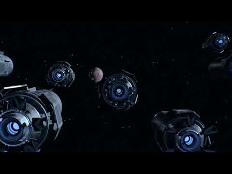 THE EXPANSE cinematography: Deimos bombardment