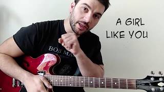 [TUTO Guitare] A girl like you - Edwyn Collins