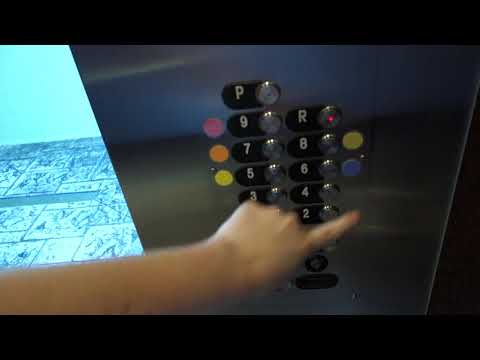 Otis Series 5 Gen2 MRL Traction Elevators at Wyndham Towers on the Grove Garage, N. Myrtle Beach, SC