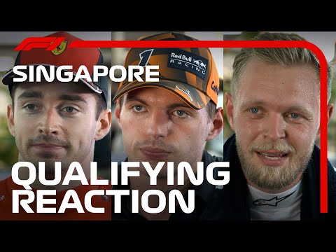 Drivers React After Qualifying | 2022 Singapore Grand Prix
