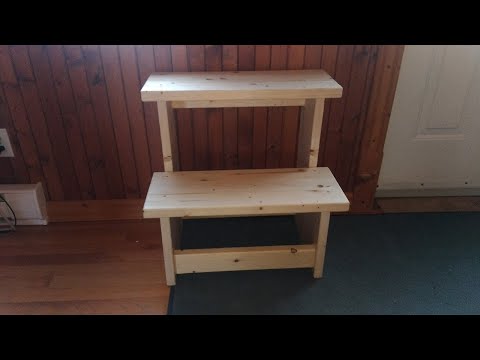 L'gosseux d'bois Ep 214 -  Fausses marches pour aider à monter ou descendre un escalier