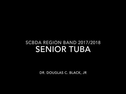 SCBDA Region/All-State 2017/2018 Senior Tuba Solo