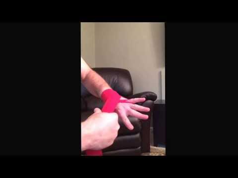 Hand wrapping full fingers