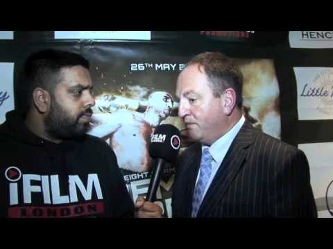 STEVE GOODWIN INTERVIEW FOR iFILM LONDON / AUDLEY HARRISON v ALI ADAMS PRESS CONFERENCE.