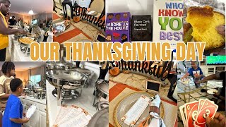 OUR THANKSGIVING DAY - FOOD, FUN, BUFFET AND TABLESCAPE - 2024