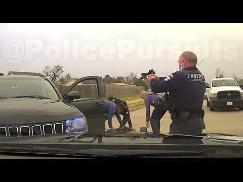 WANTED FELON in Jeep full of narcotics & cash - Arkansas State Police PIT MANEUVER #pursuit #chase