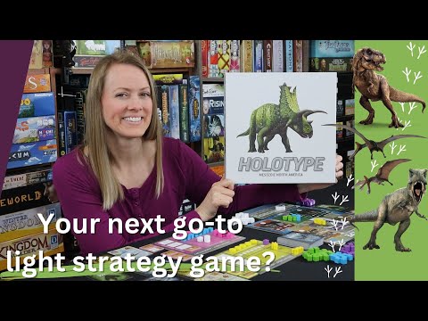 HOLOTYPE: Mesozoic North America | A Light Strategy Game with TONS of Theme