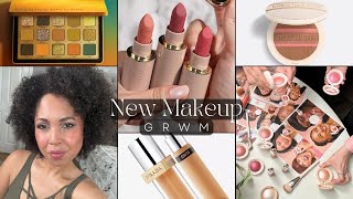 GRWM: Trying New Sephora Makeup! WESTMAN ATELIER, RARE BEAUTY, PRADA!
