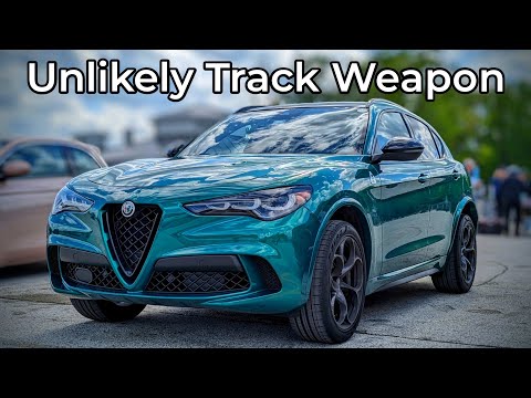 2024 Alfa Romeo Stelvio Quadrifoglio Track Review - Power Oversteering SUV!