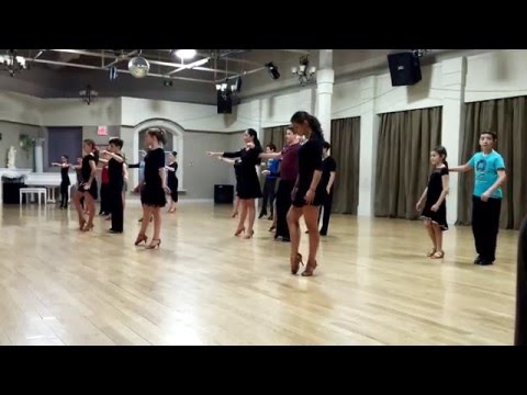 Workshop with Melinda at Dance Mania Studio, part 1, Latin, Cha Cha