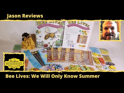 Bee Lives: We Will Only Know Summer Preview - with Jason from The Boardgame Mechanics 