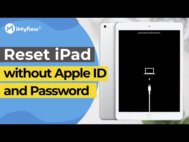 how to reset ipad without apple id