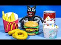 Cartoon Cat Eating McDonald S Burger Set Amazing ASMR Eating Sounds Funny Video
