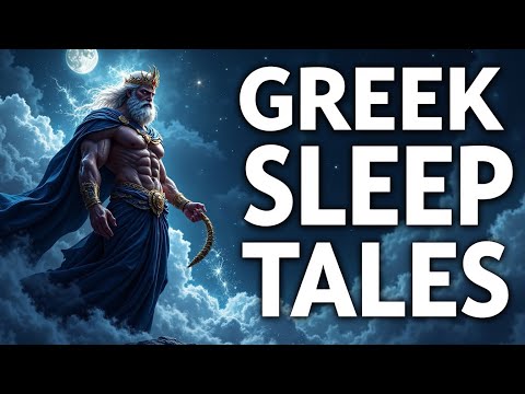 Greek Mythology Stories for Sleep | Soothing Myths of Theseus | Black Screen With Rain Sounds