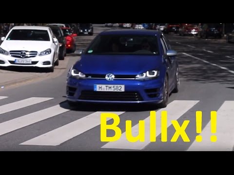 EXTREME LOUD Golf 7 R REMUS BULLX - LOUD ACCELRATION SOUNDS!!!