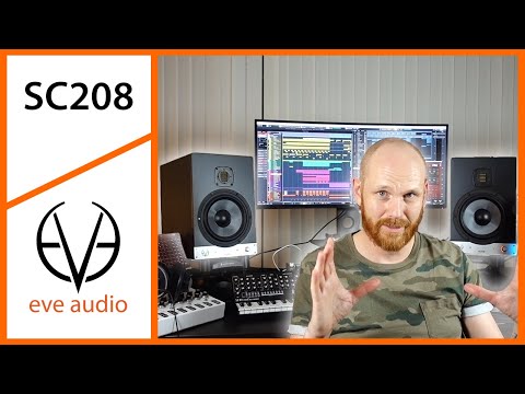 Демонстрация студийных мониторов EVE AUDIO SC208 от исполнителя Code Elektro
