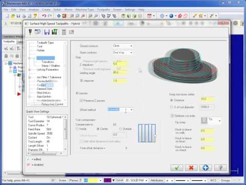 What's New - Mastercam X7 Hybrid Finishing