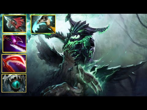 Outworld Devourer OD Safelane Carry Right Click Build | Dota 2 New Meta Highlights Immortal Rank