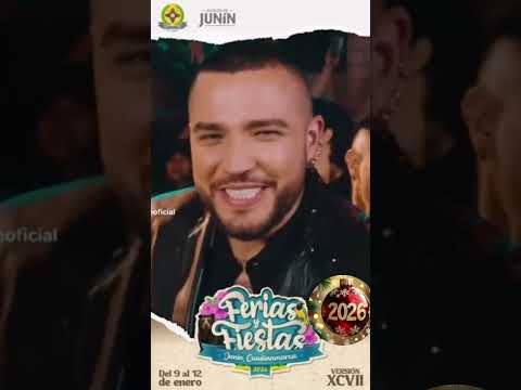 FERIAS Y FIESTAS EN JUNÍN CUNDINAMARCA SE PRESENTA JESSI URIBE #feriasyfiestas #Junin #Cundinamarca