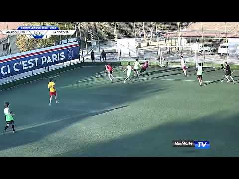 Anadolu FK - La Corona Maç Özeti | Bench League Beyaz Grup 2. Hafta