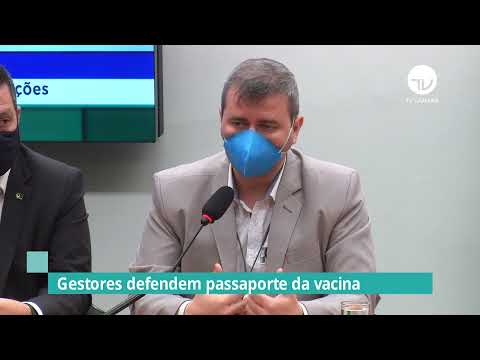 Gestores defendem passaporte da vacina - 15/12/21