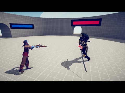 JP SAMURAI 1 vs 1 UNIT - TABS - Totally Accurate Battle Simulator