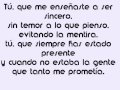 Tanto - Pablo Alboran - Letra 