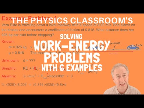 Solving Work-Energy Problems
