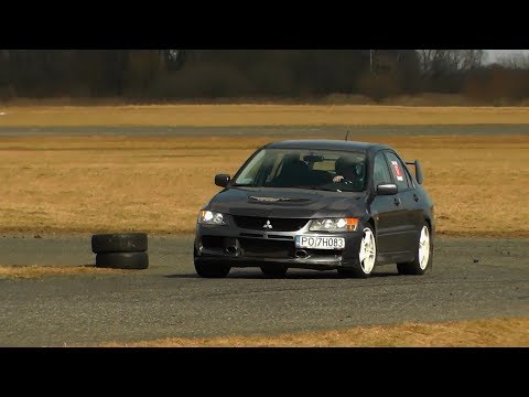 Piotr Brzoskowski, Mitsubishi Lancer Evo IX - III Power Stage Bednary - 17.03.2018