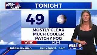 10 PM Wednesday Weather Update