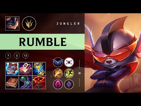 Rumble Jungle vs Kha'Zix - KR Diamond Patch 25.24