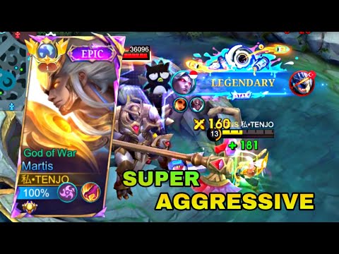 GLOBAL MARTIS PERFECT & SUPER AGGRESSIVE GAMEPLAY!! 🔥