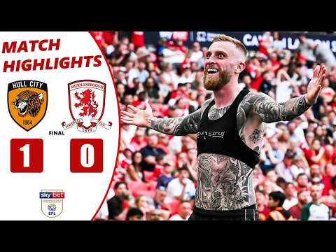 GOLDEN GOAL! ⚽ Hull vs Middlesbrough Highlights 🔥 EFL Championship 2025/2026 Playoffs Final