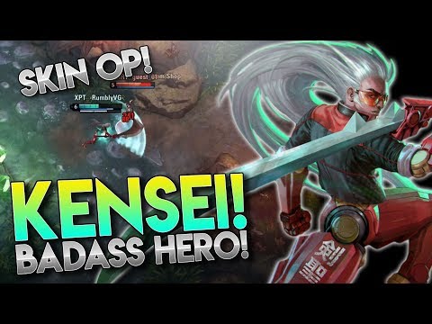 KENSEI + SKIN GAMEPLAY!! Vainglory 5v5 Gameplay - Kensei |WP| Jungle Gameplay