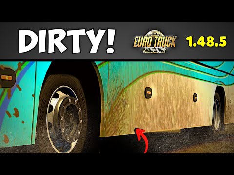 First DIRTY Vehicle in ETS2 NEW Update 1.48.5 Open Beta!? ● 1.48.5 Changes You Probably Didn't Know