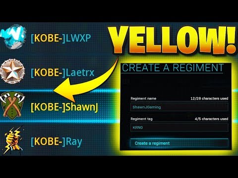 HOW TO MAKE YOUR Clan Tag YELLOW in MODERN...