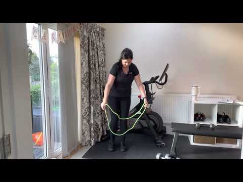 Dumbbell or Band side lateral raise