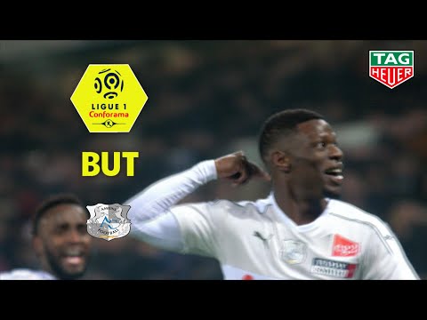 But Bakaye DIBASSY (8') / Amiens SC - Olympique de Marseille (1-3)  (ASC-OM)/ 2018-19