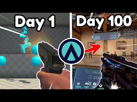 I Spent 100 Days On AimLabs: The Movie