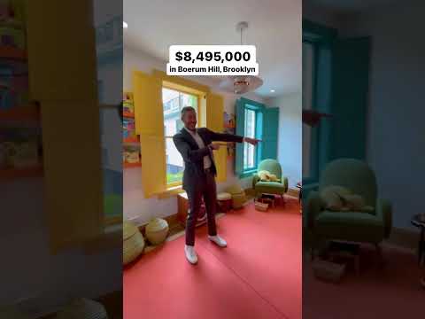 This Fully Renovated Navy Boarding House is NOW A $8 Million Brooklyn Townhome #shorts