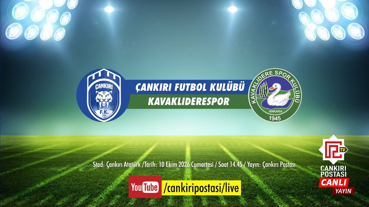 Çankırı FK - Kavaklıderespor | Hazırlık Maçı | CANLI