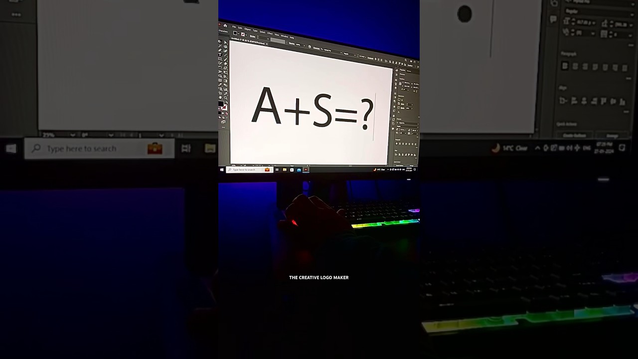 AS Logo #shortsvideo #shortvideo #youtubeshorts #logo #logoprocess #adobe #trending #reelit #short